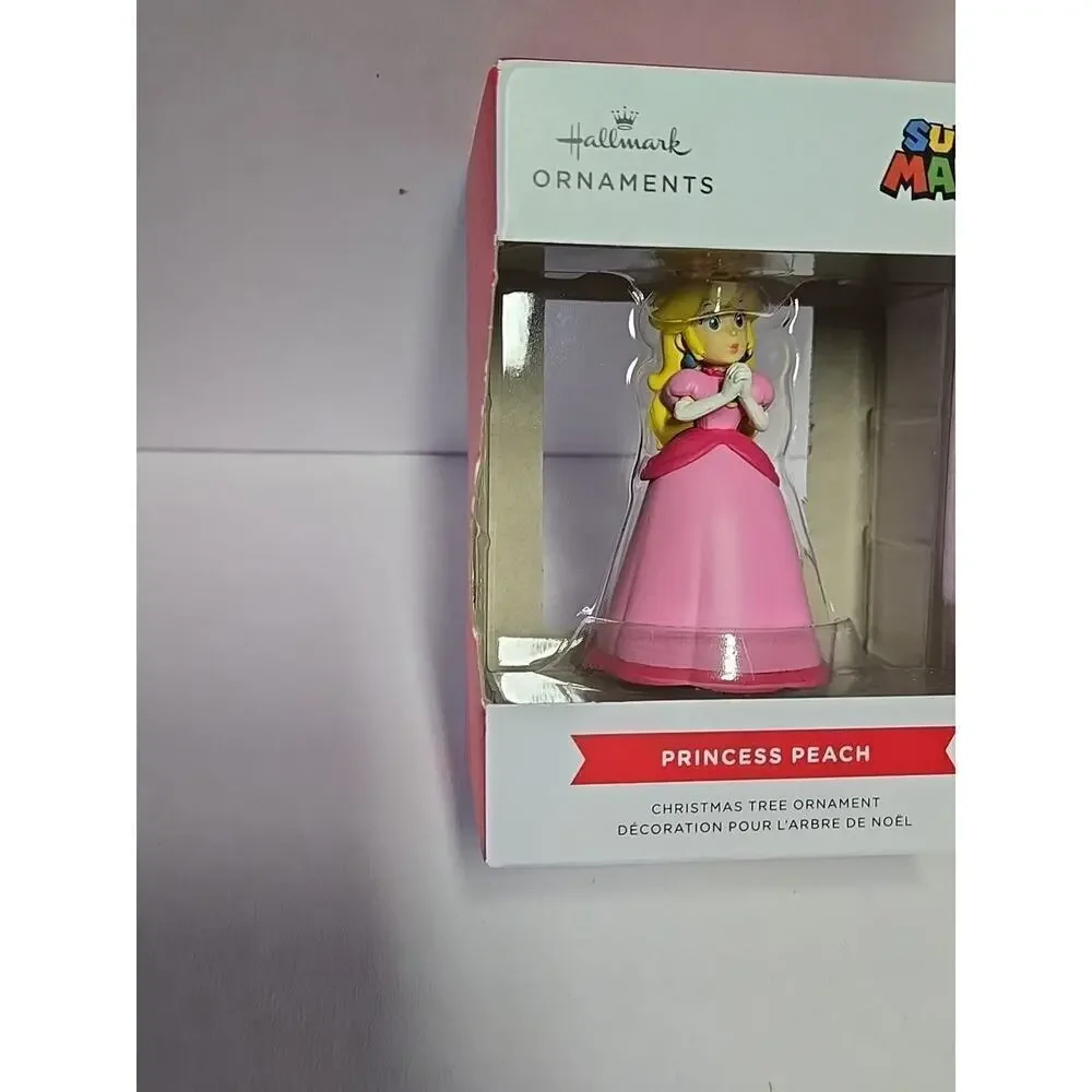 Hallmark Nintendo Super Mario Princess Peach Christmas Ornament NEW